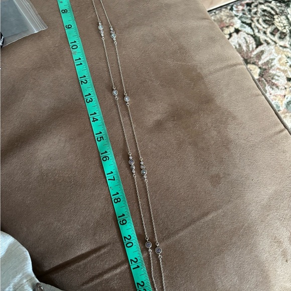 Brighton Silver Necklace with Crystal Details - Picture 2 of 4